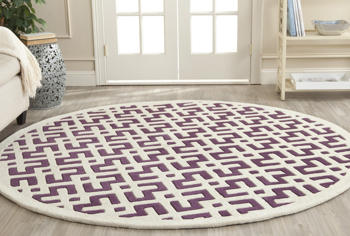 Safavieh Clearance Chatham CHT719F Purple Rug