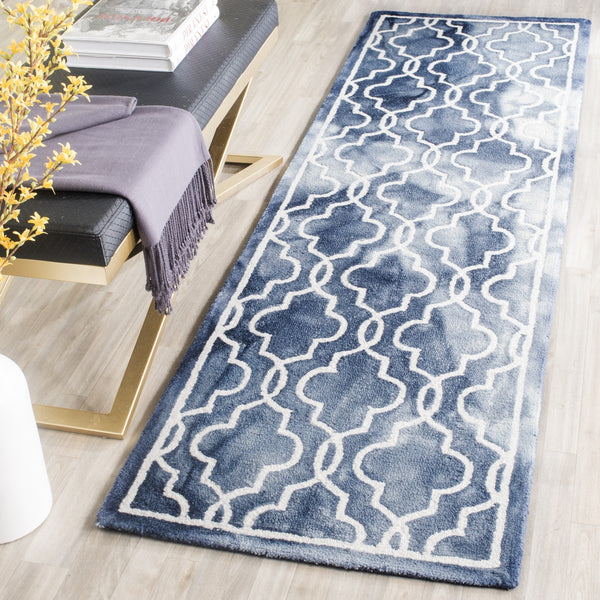 Safavieh Clearance Dip Dye DDY539N Navy Blue Rug