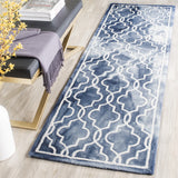 Safavieh Clearance Dip Dye DDY539N Navy Blue Rug