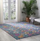 Nourison Sale Passion PSN01 Denim Rug
