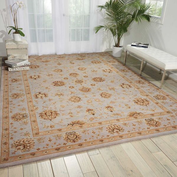 Nourison Clearance Heritage Hall HE28 Light Blue Rug