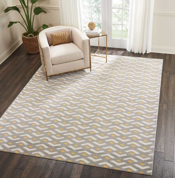 Nourison Clearance Harper DS300 Silver Grey Rug