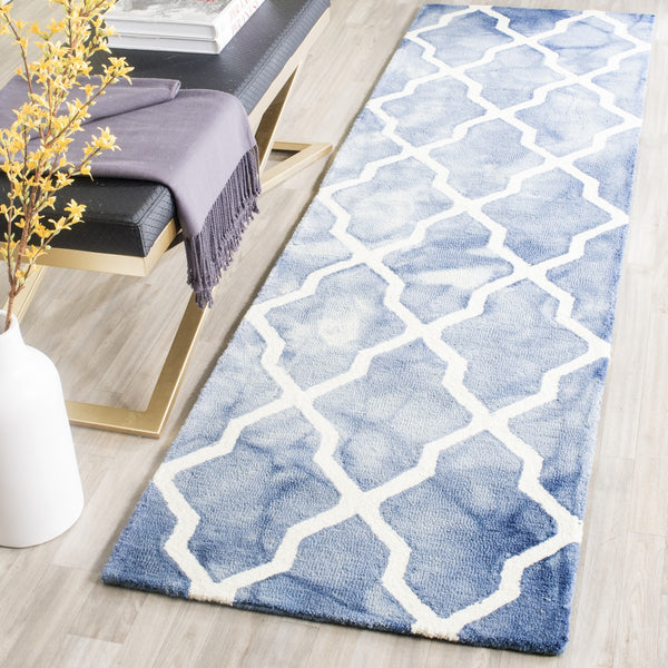 Safavieh Clearance Dip Dye DDY540K Blue Rug