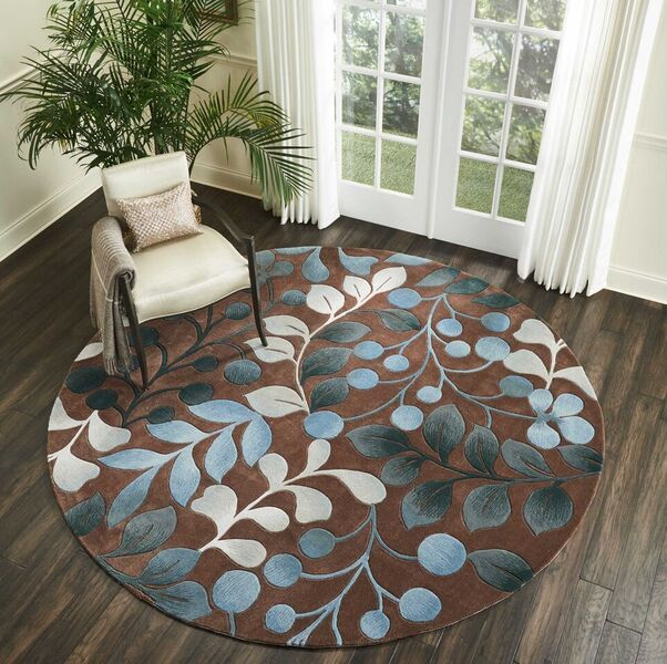 Nourison Sale Contour CON02 Mocha Rug