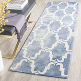 Safavieh Clearance Dip Dye DDY536K Blue Rug