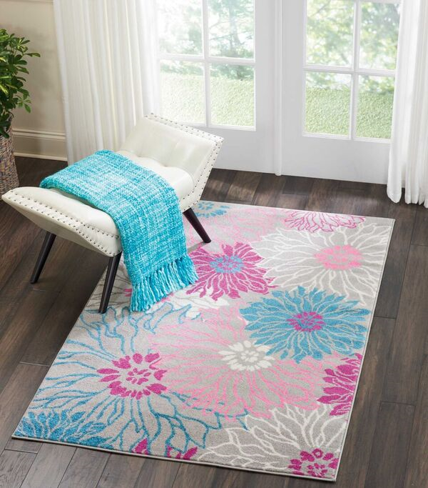 Nourison Sale Passion PSN17 Grey Rug