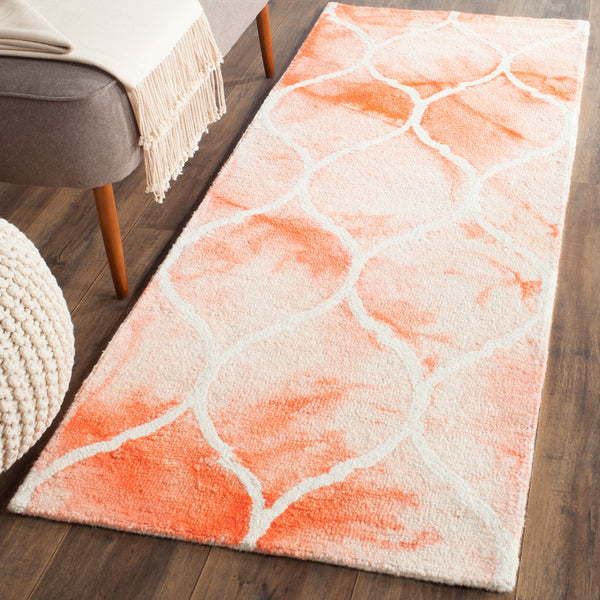 Safavieh Clearance Dip Dyes DDY685K Orange Rug