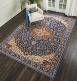 Nourison Clearance Lagos LAG01 Blue Rug