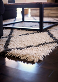 Anji Mountain Bamboo Rug, Co. Silky Shag AMB0657 Ivory Rug