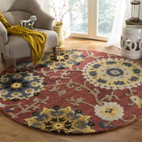 Safavieh Clearance Blossom BLM401C Burgundy Rug