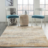 nourison ma90 uptown upt03 beige aqua rug