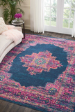 Nourison Sale Passion PSN03 Blue Rug