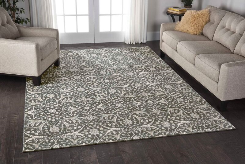 Nourison Clearance Luminance LUM08 Graphite Rug