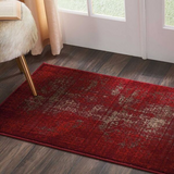 Nourison Clearance Karma KRM01 Red Rug