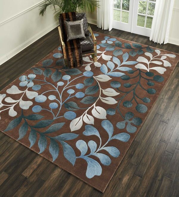 Nourison Sale Contour CON02 Mocha Rug