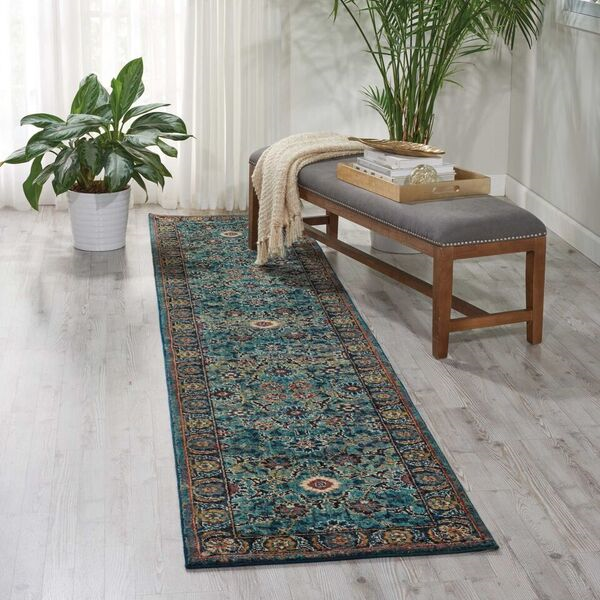 Nourison Clearance 2020 NR206 Teal Rug