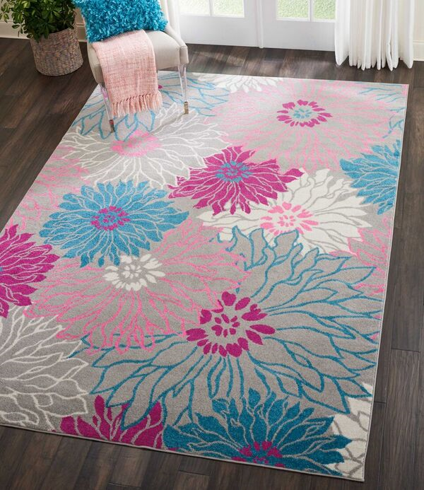 Nourison Sale Passion PSN17 Grey Rug