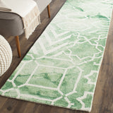 Safavieh Clearance Dip Dyes DDY678Q Green Rug