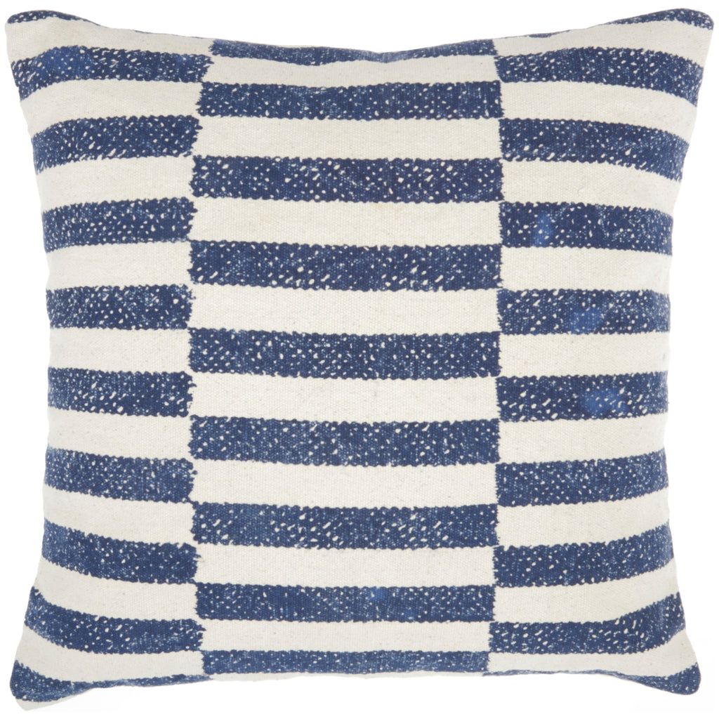 nourison life styles dl502 navy pillow