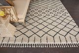 Nourison Clearance Moroccan Shag MRS01 Cream Rug