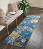 Nourison Sale Passion PSN17 Blue Rug