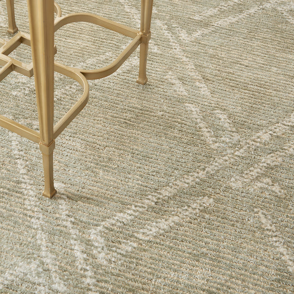 nourison venosa vsn01 green ivory rug
