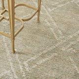 nourison venosa vsn01 green ivory rug