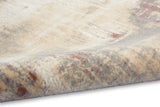 nourison ck005 enchanting ech02 grey rust rug