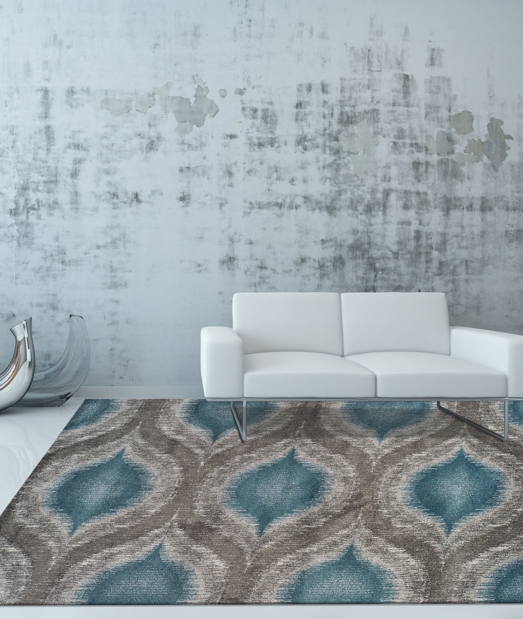 Dalyn Rug Modern Greys MG4441 Teal Rug Rugs Done Right