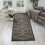 Nourison Clearance Caribbean CRB12 Charcoal Rug
