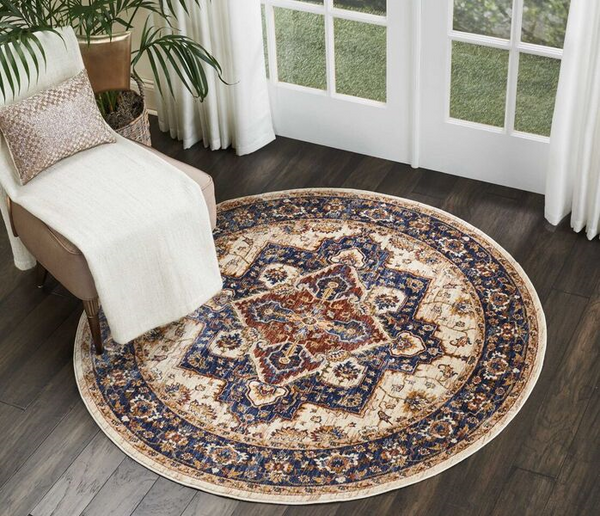 Nourison Clearance Lagos LAG01 Cream Rug