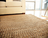 Anji Mountain Bamboo Rug, Co. Jute AMB0323 Gold Rug