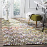Safavieh Clearance Nantucket NAN601B Beige Multi Rug