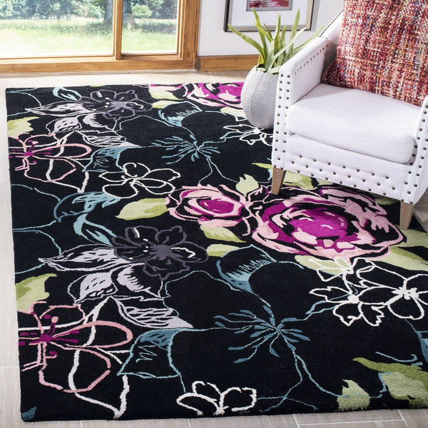 Safavieh Clearance Wyndham WYD378C Black Rug