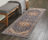 Nourison Clearance Lagos LAG01 Blue Rug