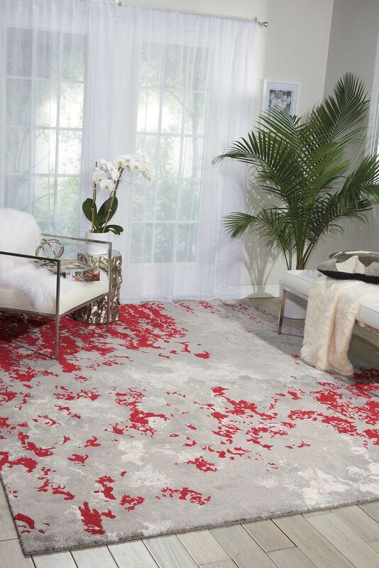 Nourison Twilight TWI21 Grey Rug