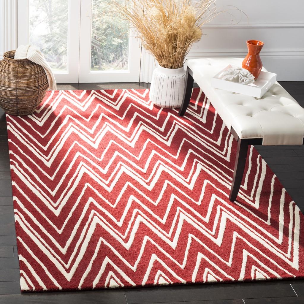 Safavieh Clearance Cambridge CAM711H Red Rug