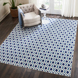 Nourison Clearance Grafix GRF22 Navy Blue Rug