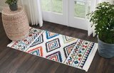Nourison Clearance Navajo NAV06 White Rug