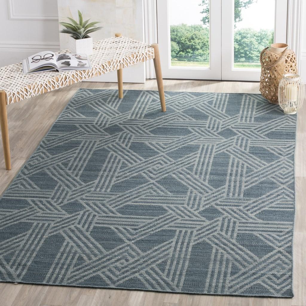Safavieh Clearance Kilim KLM251B Blue Rug