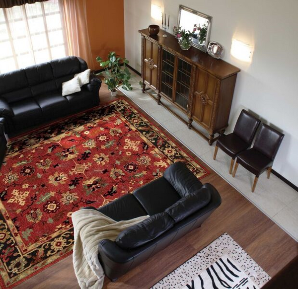 Nourison Tahoe TA12 Rust Rug