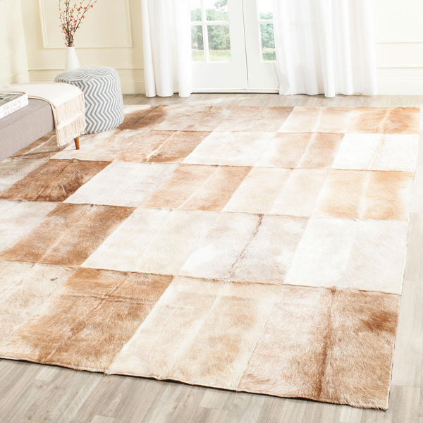 Safavieh Clearance Studio Leather STL168A Beige Rug