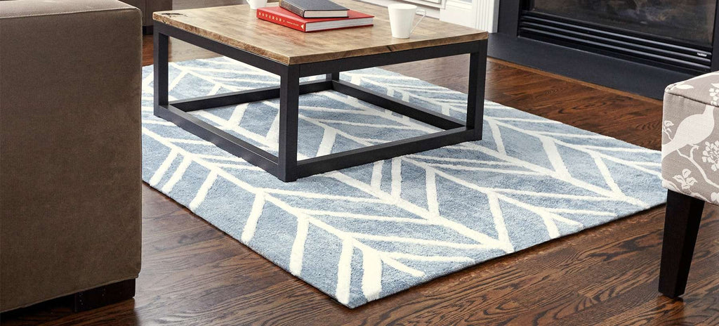 Anji Mountain Bamboo Rug, Co. Astralis AMB0614 Smokey Blue Rug