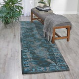 Nourison Clearance Opaline OPA12 Charcoal Rug
