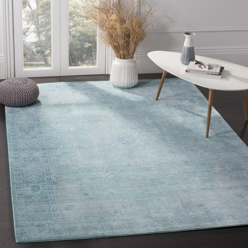 Safavieh Clearance Valencia VAL103T Teal Multi Rug