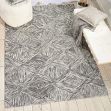 Nourison Sale Interlock ITL01 Charcoal Rug