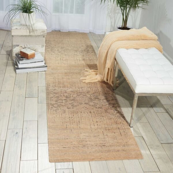 Nourison Clearance Silk Elements SKE27 Beige Rug