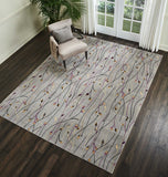 Nourison Clearance Grafix GRF15 Grey Rug