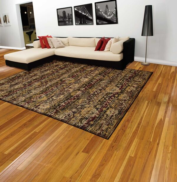 Nourison Clearance Rhapsody RH007 Ebony Rug