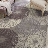 Nourison Clearance Graphic Illusions GIL04 Gray Rug